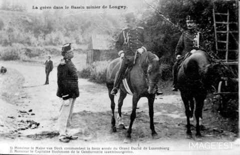Officiers luxembourgeois (Longwy)